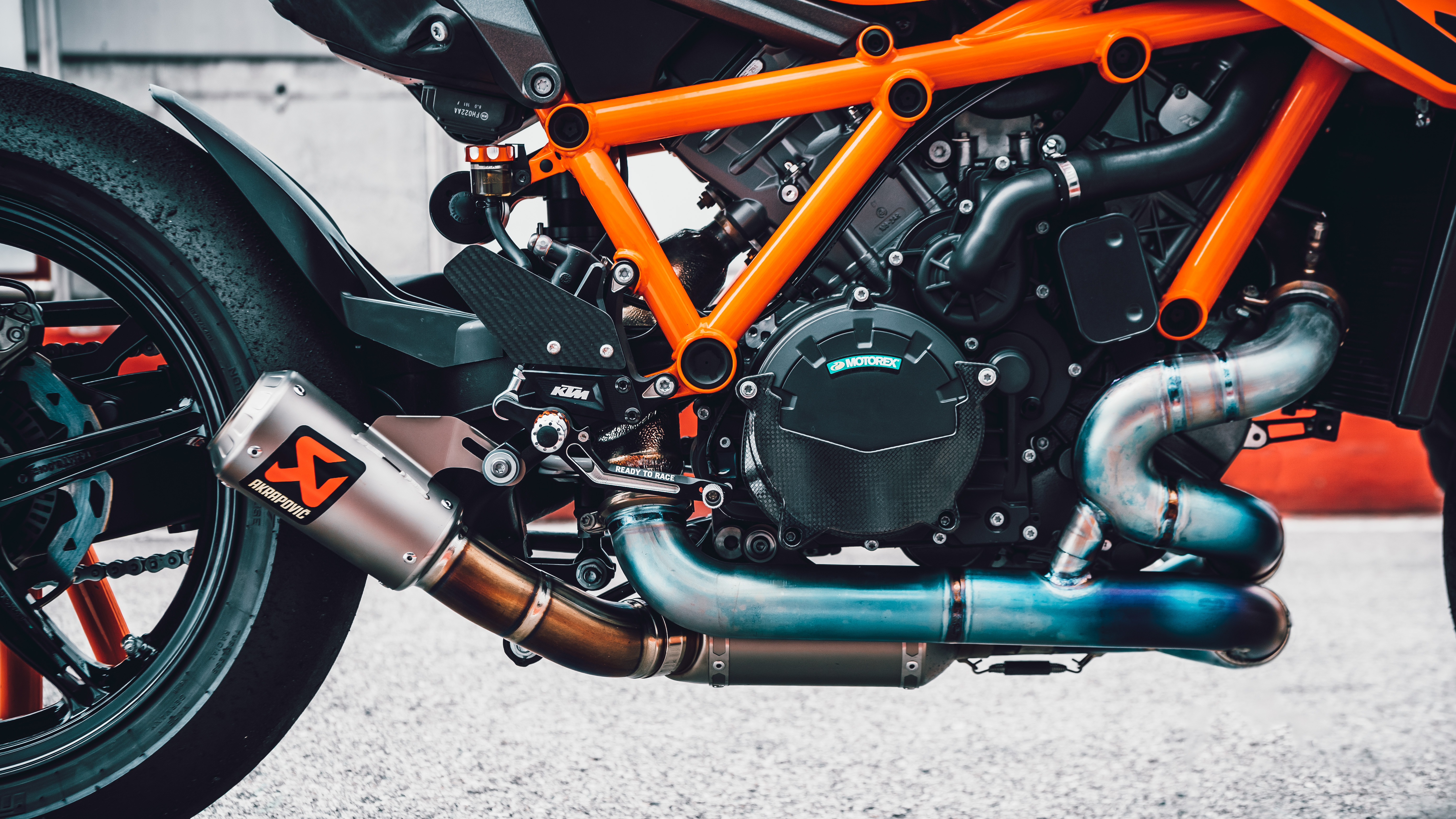 KTM Orange CNC Motorcycle Spoke Wrench Billet XC EXC XC-W SX MXC 125 250 300 450 
